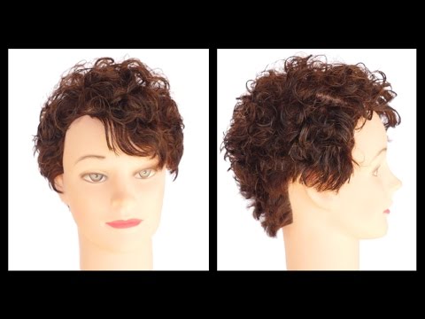 Curly Hair Pixie - TheSalonGuy