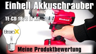 Einhell Akkuschrauber TE CD 18/2 Li Power X Charge Test