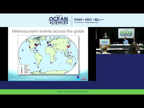 Ocean Sciences Meeting 2018 Press Conference: Meteotsunamis