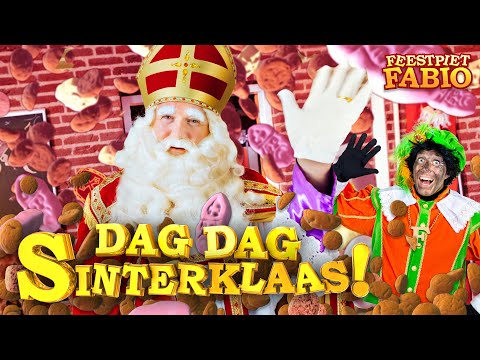 Feestpiet Fabio - Dag Dag Sinterklaas! (De Luizenmoeder 'Hallo Allemaal' Uitzwaailied)