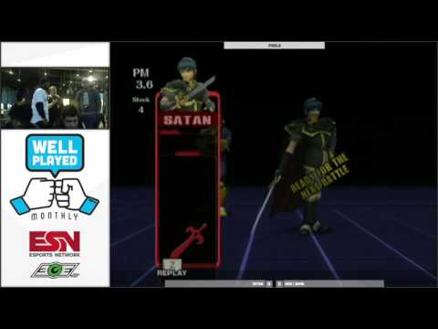 Well Played 2 - Satan (Marth) vs EMG | n0ne (C. Falcon) Pools
