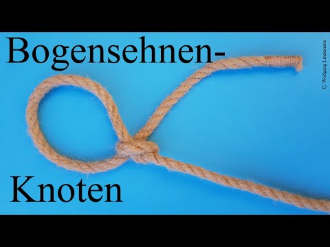 Bogensehnenknoten (Bowstring Loop)