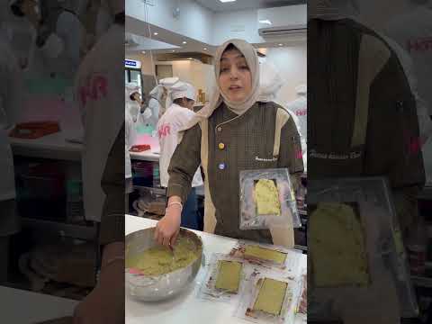 Have you bought it yet or not? Chocolate Kunafa Bar #hkrshorts #hkrbakingacademy