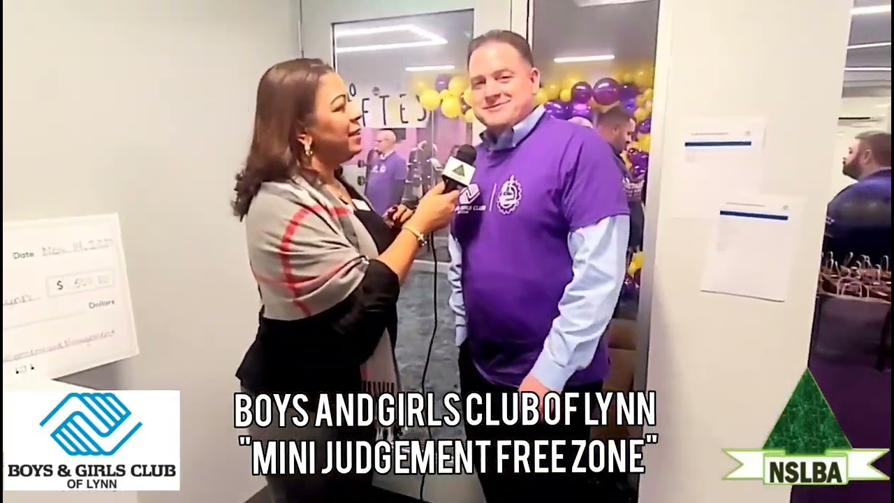 Boys and Girls Club of Lynn Unveils the "Mini Judgement Free Zone"