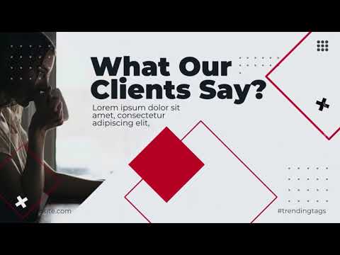 Modern Slideshow DaVinci Resolve Template