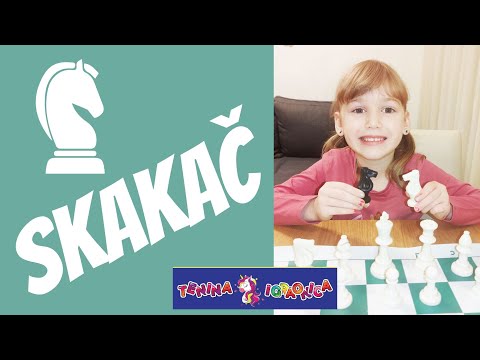 TENINA ŠKOLA ŠAHA 5. dio - SKAKAČ