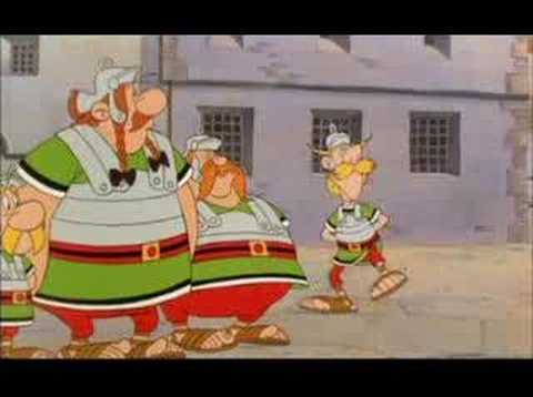 Astérix et la surprise de César - What he says ?