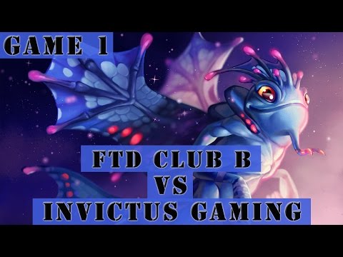 Dota 2 Gameplay - FTD Club B vs Invictus Gaming (StarLadder i-League SLTV Star Series 13 Game 1)
