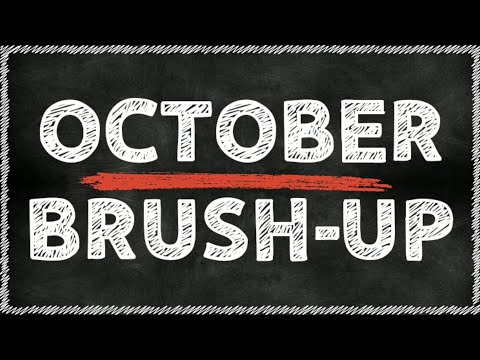 English idioms and phrases. October brush-up.