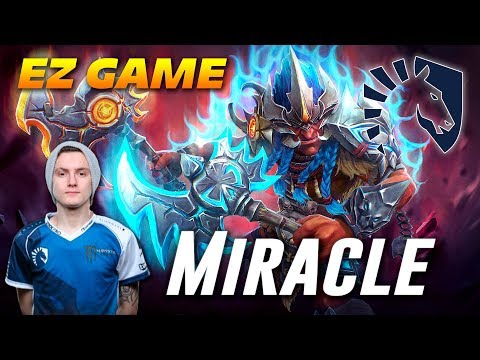Miracle Troll Warlord EZ Battle Cup | Dota 2 Pro Gameplay
