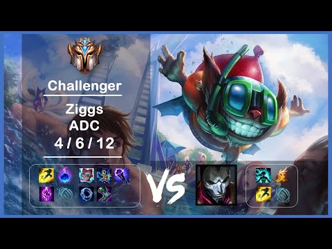 KR Challenger Replays ADC Ziggs vs Jhin Ep.4365