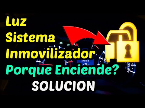 Luz SISTEMA INMOVILIZADOR esta Encendida en el Tablero I Porque Prende? [ Solución 2023 ]