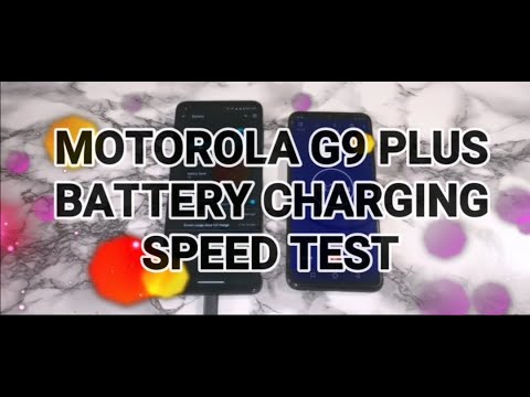 Motorola G9 Plus Charging Speed Test