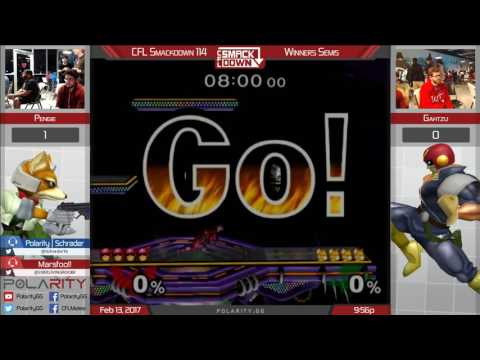 CFL Smackdown 114 Melee - Pengie (Fox) vs Gahtzu (Falcon) - Winners Semis