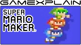 Super Mario Maker - Totem Link Trailer (Swimming Animation!)