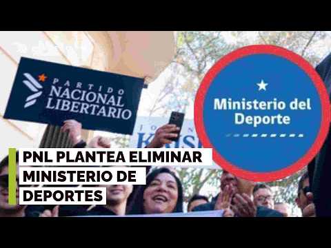 “No sirve para nada”: Partido Nacional Libertario pide eliminar el Ministerio del Deporte