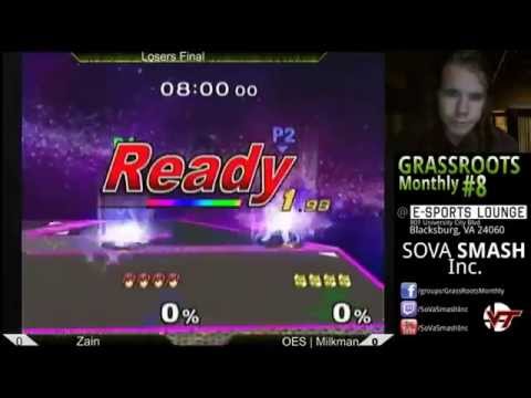 Zain (Marth) vs Milkman (Fox) LF