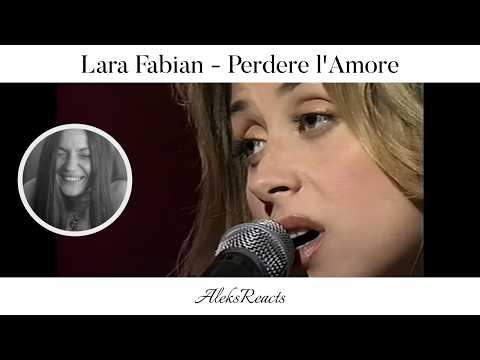 VULNERABLE AND FEMININE | Reaction to Lara Fabian - Perdere l'Amore