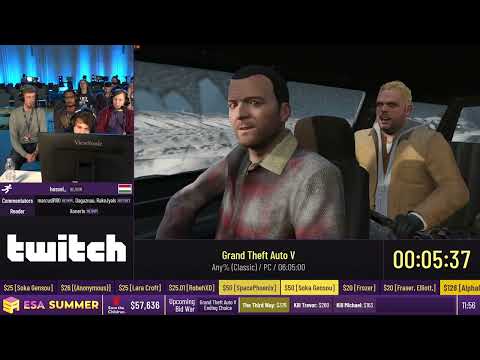 Grand Theft Auto V [Any% (Classic)] by hossel_ - #ESASummer22