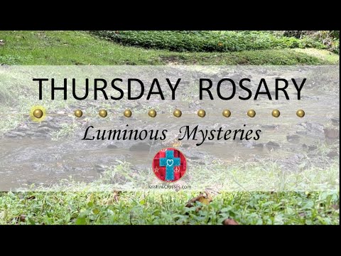Rosario del Giovedì • Misteri Luminosi del Rosario 💚 12 ottobre 2023 ROSARIO VIRTUALE - MEDITAZIONE
