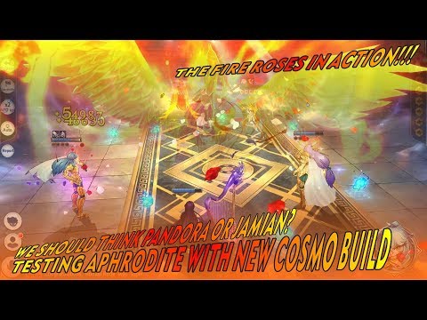 Pisces Aphrodite With Divine Cloth Phoenix Ikki "Testing New Cosmo Build" - Saint Seiya Awakening
