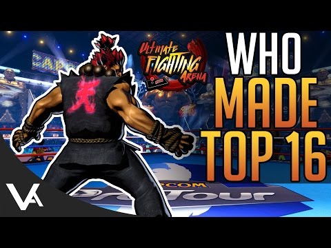 SFV - Ultimate Fighting Arena Day 1 Player Highlights & Tournament Results For Street Fighter 5