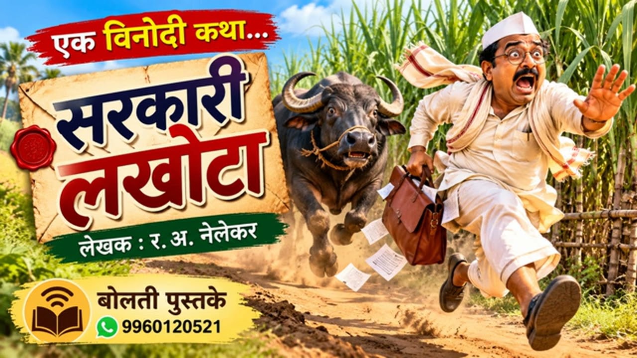 सरकारी लखोटा  : लेखक : र. अ. नेलेकर : एक सुंदर विनोदी कथा  :@b