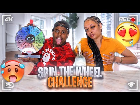 JUICY SPIN THE WHEEL CHALLENGE W/ MYSTERY GIRL 😉🥵(1 SPIN= 1 DARE)😱