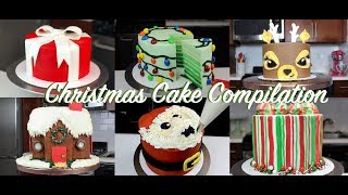 Amazing Christmas Cake Decorating Ideas Compilation | CHELSWEETS