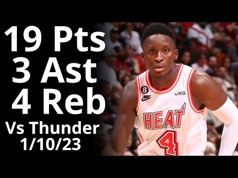 Victor Oladipo 19 Pts 4 Ast 4 Reb vs Thunder Highlights