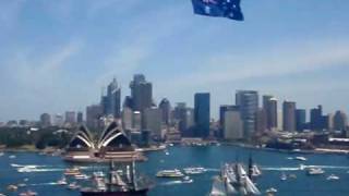 Australia Day Tall Ship Race in Sydney Harbour