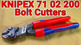 KNIPEX 7102200 review Cobolt Compact Bolt Cutters German quality tool