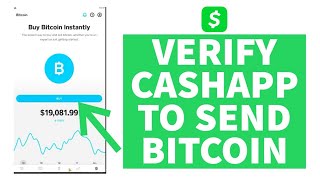 How to Verify Cash App to Send Bitcoin | Transfer Bitcoin on Cash App