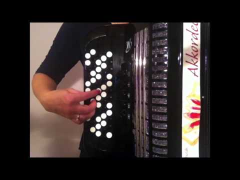 Knopf-Akkordeon Technik Tutorials - Dur Tonleiter