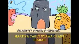 Download lagu Martina Cabut Nyawa Orang Ibadah, Martina Cabut Nyawa Spongebob, Martina Cabut Nyawa bersama @KopraL mp3