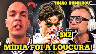 CORINTHIANS AMASSOU O SÃO PAULO! A MÍDIA ENLOUQUECEU com o 3x2!