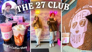 Trying MGK's Coffee Shop: THE 27 CLUB in Cleveland! Impromptu Road Trip
