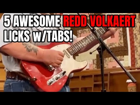 5 Awesome Redd Volkaert Licks! (Easy to Intermediate)