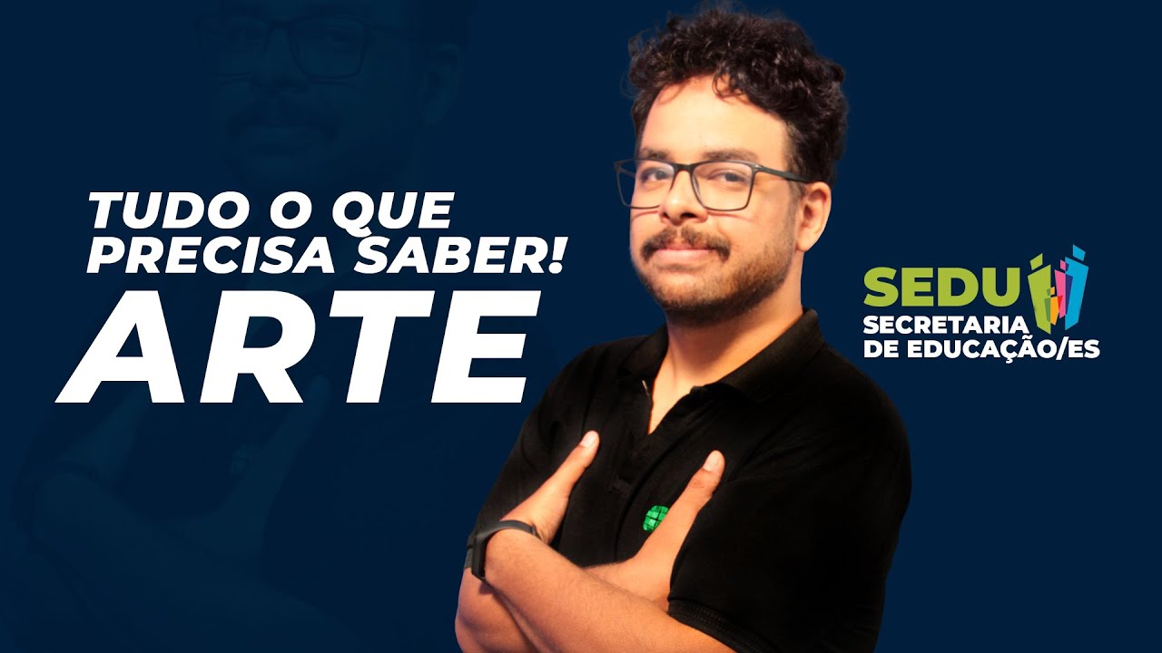 Arte para o concurso de professor da SEDU-ES