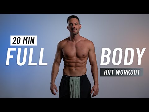 20 Min Full Body HIIT Workout (No Equipment, At Home)
