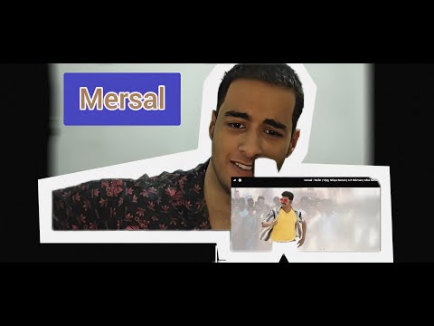 Iranian boy's shocking reaction to mersal trailer#reaction