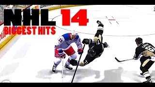 NHL 14 BIGGEST HITS COMPILATION