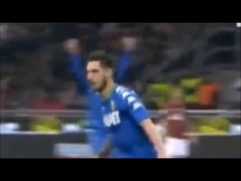 GOL POLITANO 0-1 MILAN vs SASSUOLO 08/04/2018