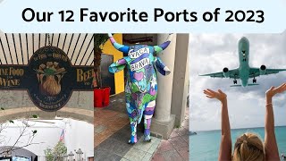 Top 12 Ports of 2023 - Byte Size Cruises reveals our favorite ports of 2023