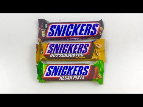 All Snickers Flavor Chocolates 🍫 | Original, ButterScotch & kest Pista