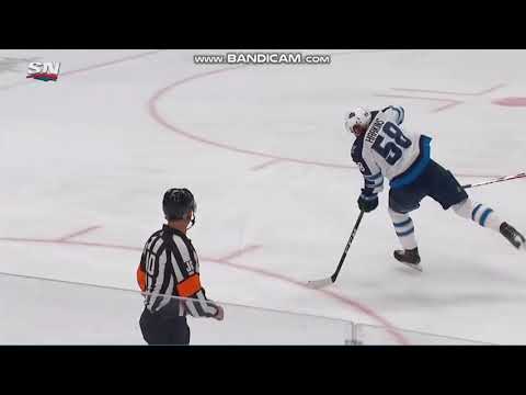 Jansen Harkins 1-0 Goal Jets Vs Flames Game 2, 2020 Playoffs