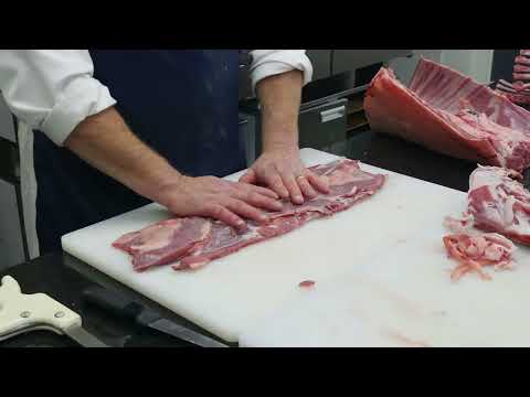 Rolling Lamb Breasts | Grande Cuisine Academy