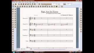 Rips Are for Horns (RAH!), a French Horn Fanfare