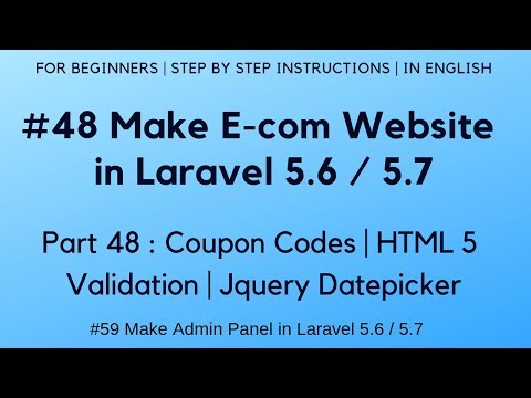 7 Make Admin Panel in Laravel 5 6 | Display Error Message on Login Failure | Logout Process