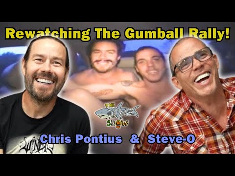 Chris and Steve-O Reacting To Jackass Gumball Rally!